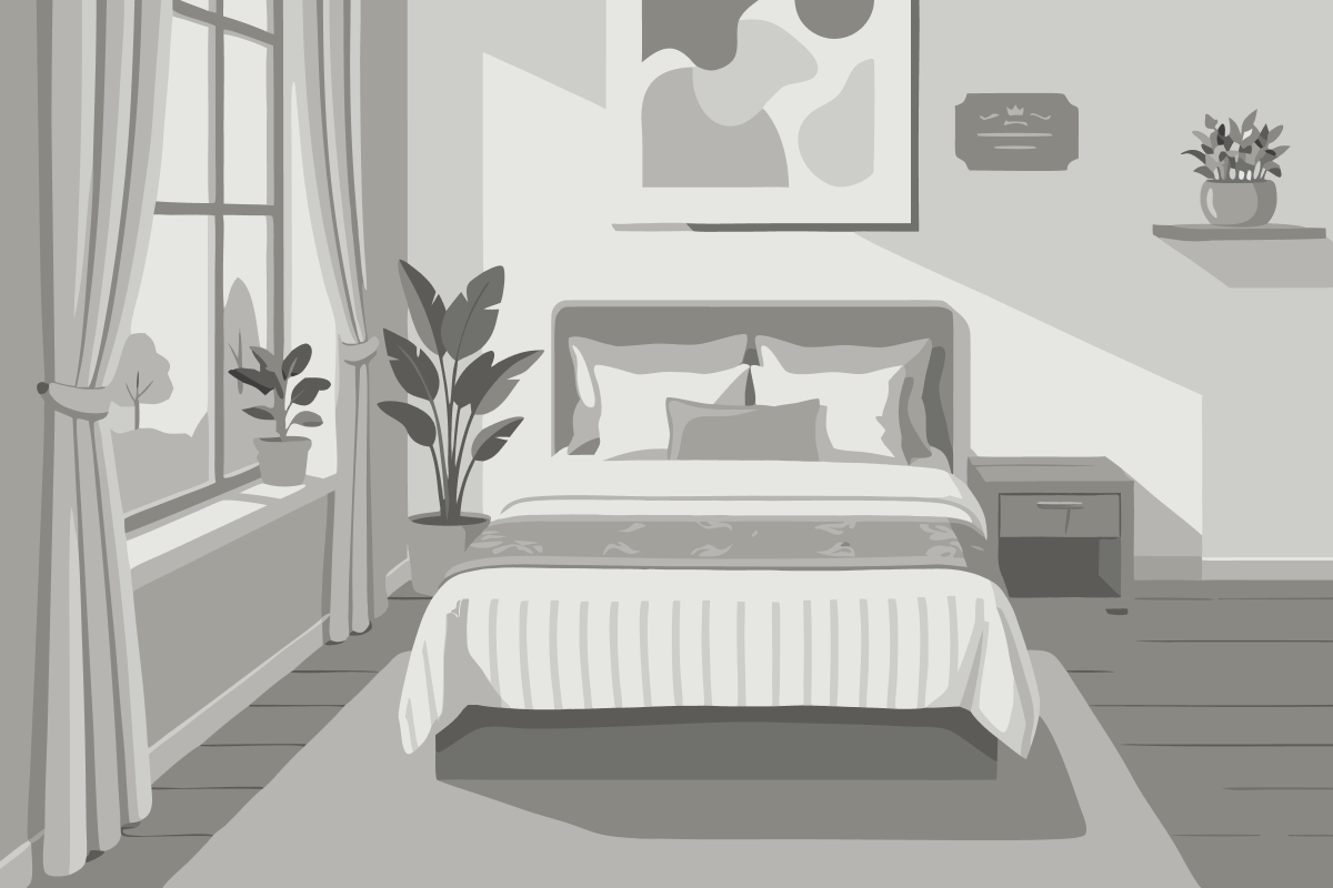 Chambre Double - Vue sur Piscine